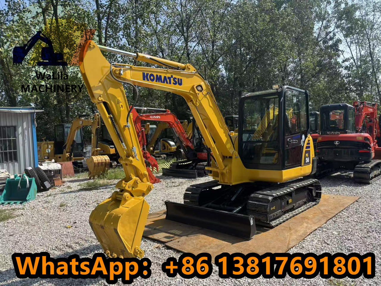 KOMATSU PC56-7 - Minigrävmaskin: bild 4 KOMATSU PC56-7 - Minigrävmaskin: bild 4