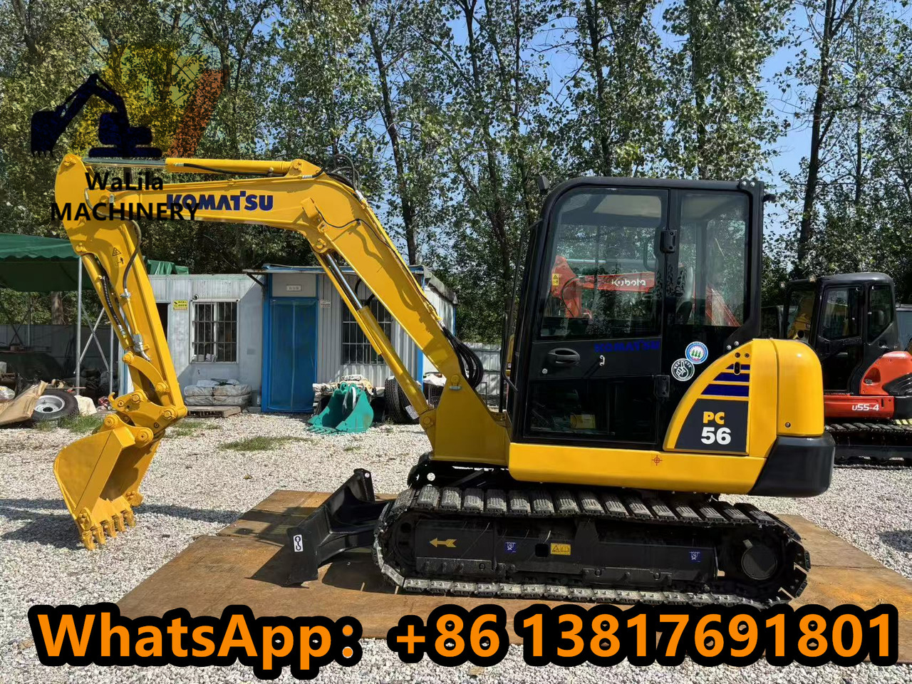KOMATSU PC56-7 - Minigrävmaskin: bild 5 KOMATSU PC56-7 - Minigrävmaskin: bild 5