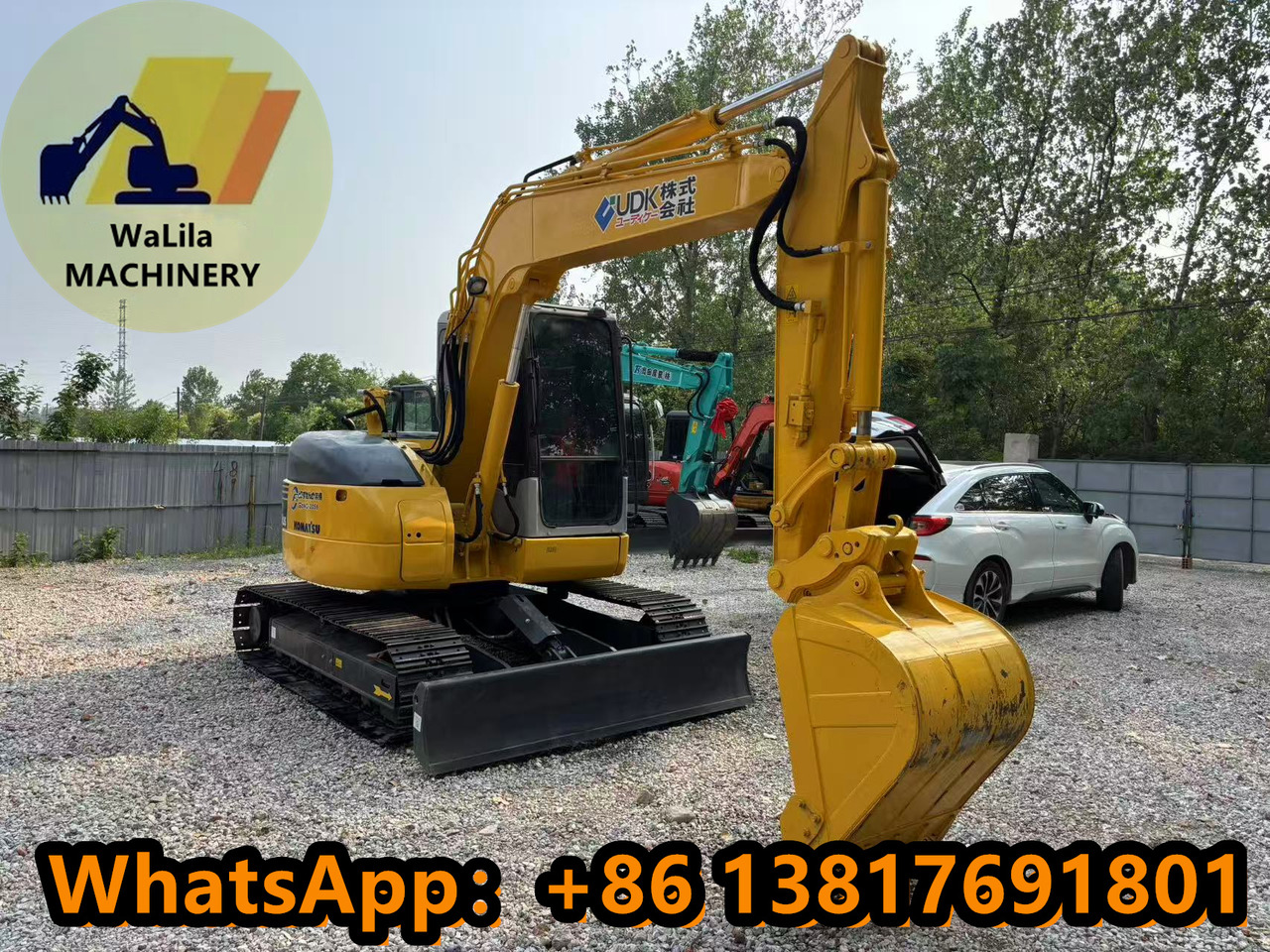 KOMATSU PC78-6US - Minigrävmaskin: bild 4 KOMATSU PC78-6US - Minigrävmaskin: bild 4