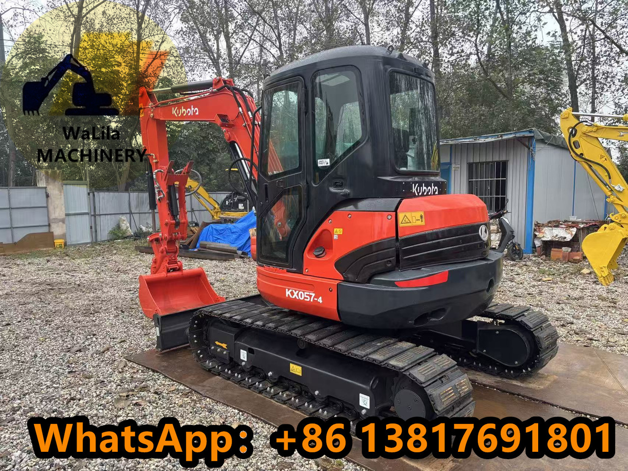 KUBOTA KX057-4 - Minigrävmaskin: bild 4 KUBOTA KX057-4 - Minigrävmaskin: bild 4