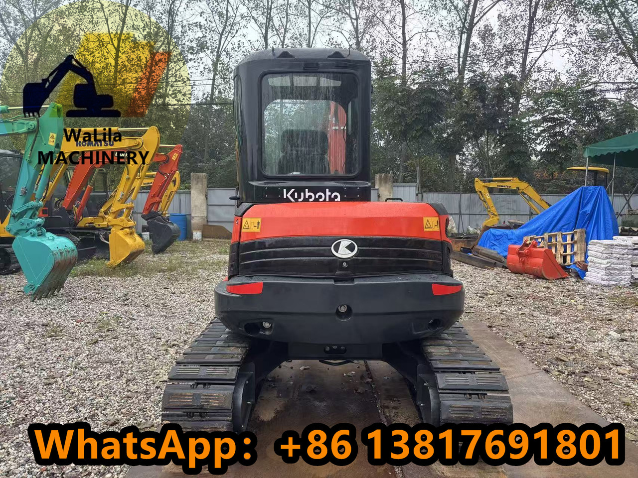 KUBOTA KX057-4 - Minigrävmaskin: bild 3 KUBOTA KX057-4 - Minigrävmaskin: bild 3
