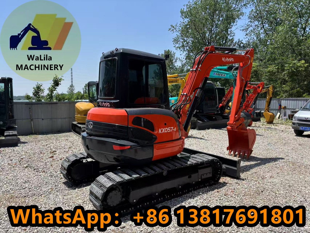 KUBOTA KX057 - Minigrävmaskin: bild 1 KUBOTA KX057 - Minigrävmaskin: bild 1