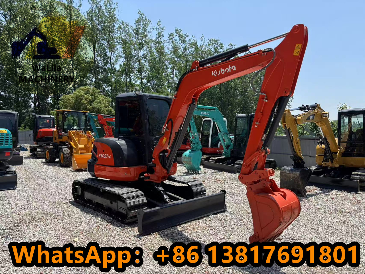 KUBOTA KX057 - Minigrävmaskin: bild 3 KUBOTA KX057 - Minigrävmaskin: bild 3