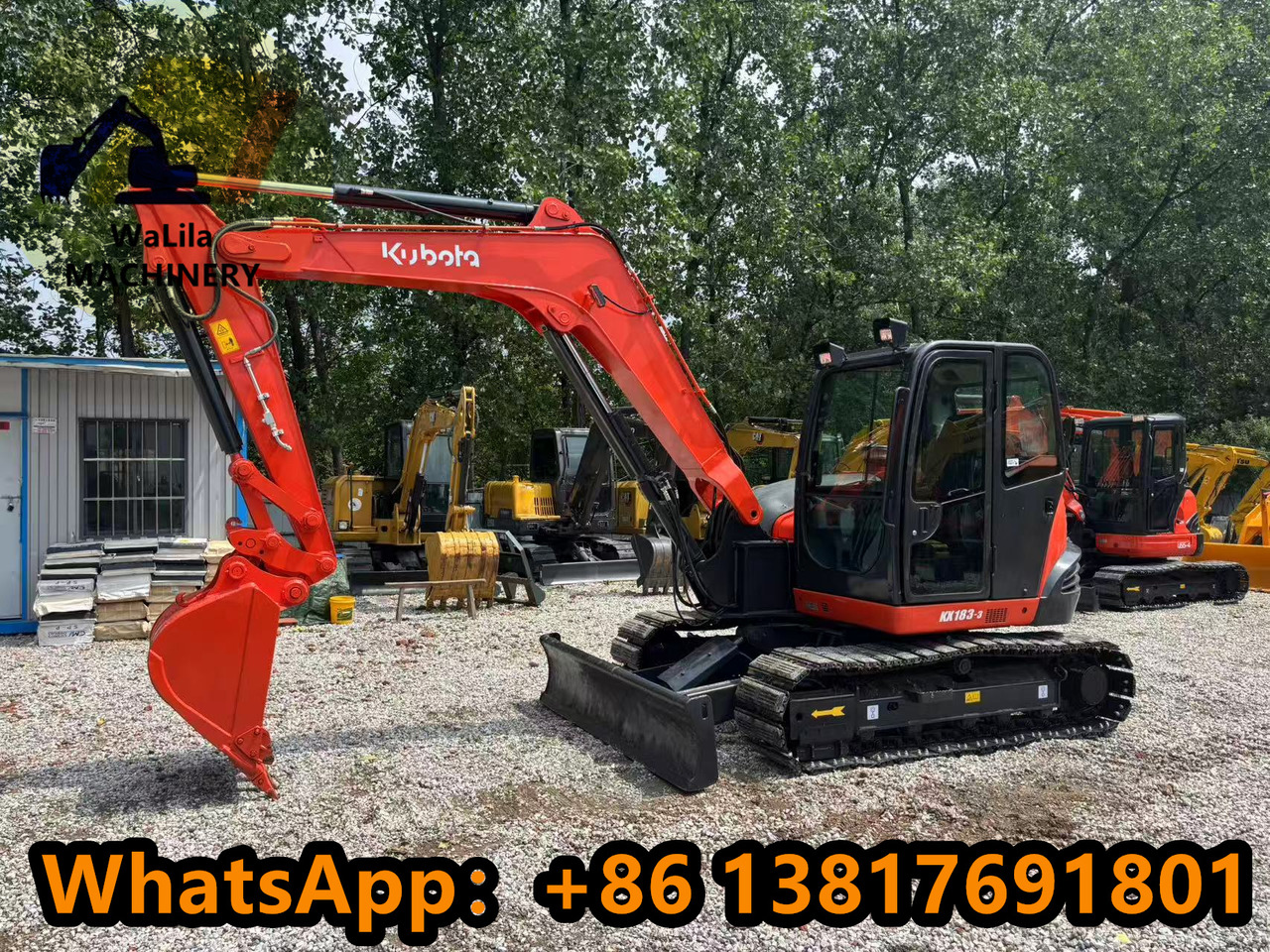 KUBOTA KX183-5 - Minigrävmaskin: bild 2 KUBOTA KX183-5 - Minigrävmaskin: bild 2