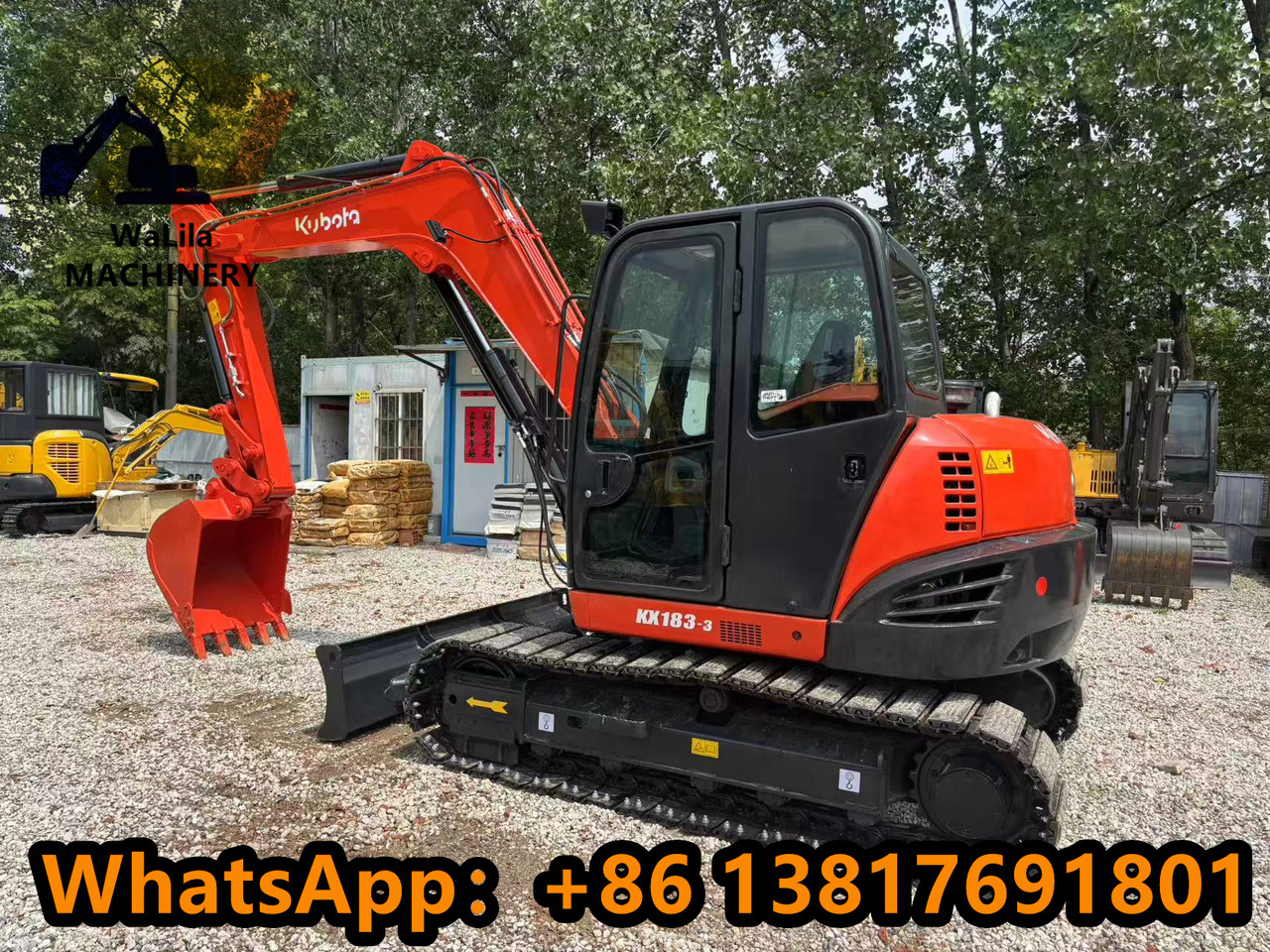 KUBOTA KX183-5 - Minigrävmaskin: bild 4 KUBOTA KX183-5 - Minigrävmaskin: bild 4