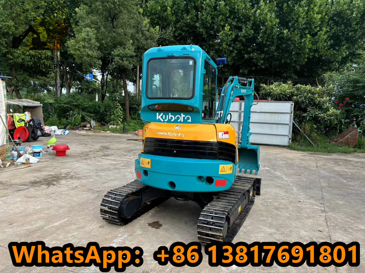KUBOTA U35 - Minigrävmaskin: bild 4 KUBOTA U35 - Minigrävmaskin: bild 4
