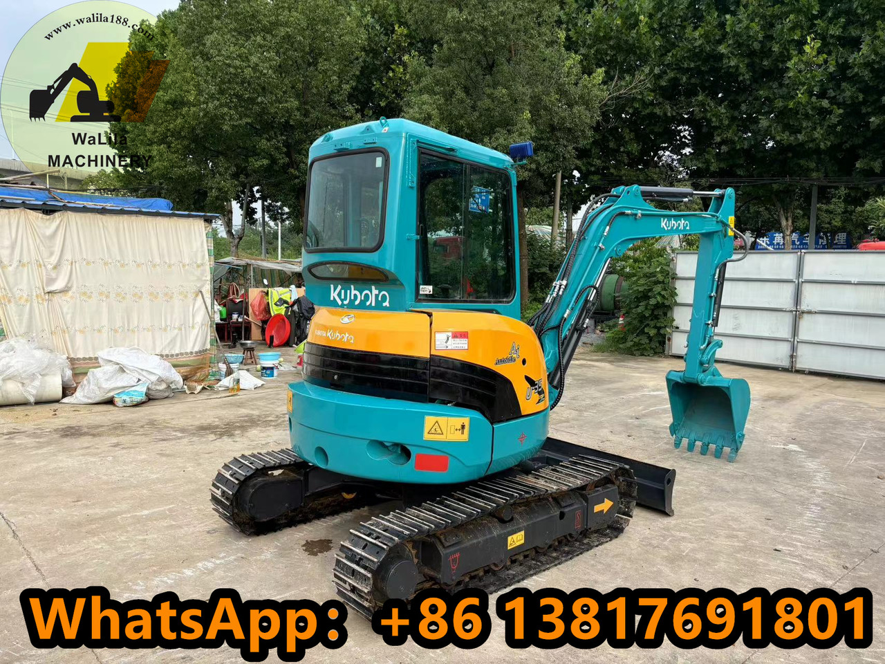 KUBOTA U35 - Minigrävmaskin: bild 5 KUBOTA U35 - Minigrävmaskin: bild 5