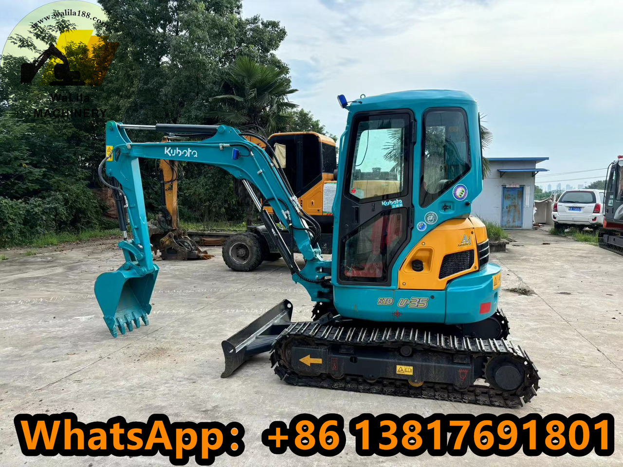 KUBOTA U35 - Minigrävmaskin: bild 1 KUBOTA U35 - Minigrävmaskin: bild 1
