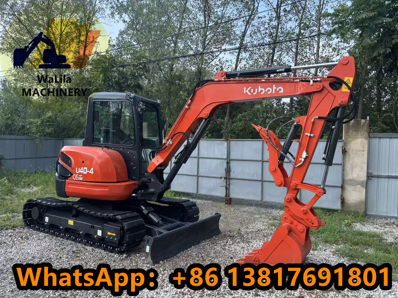 KUBOTA U40-4 - Minigrävmaskin: bild 1 KUBOTA U40-4 - Minigrävmaskin: bild 1