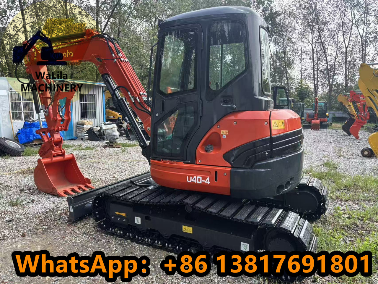 KUBOTA U40-4 - Minigrävmaskin: bild 4 KUBOTA U40-4 - Minigrävmaskin: bild 4