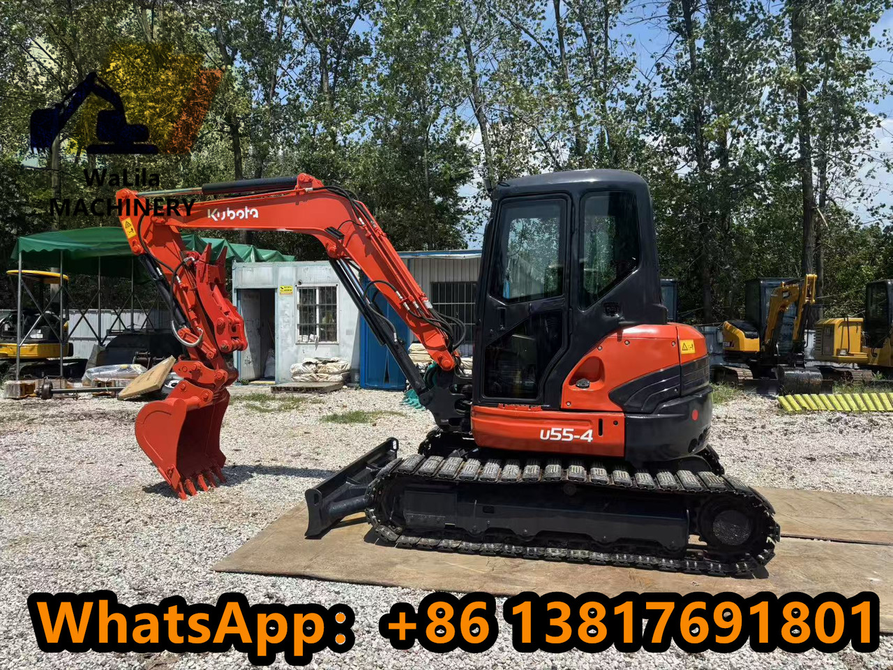 KUBOTA U55-4 - Minigrävmaskin: bild 5 KUBOTA U55-4 - Minigrävmaskin: bild 5