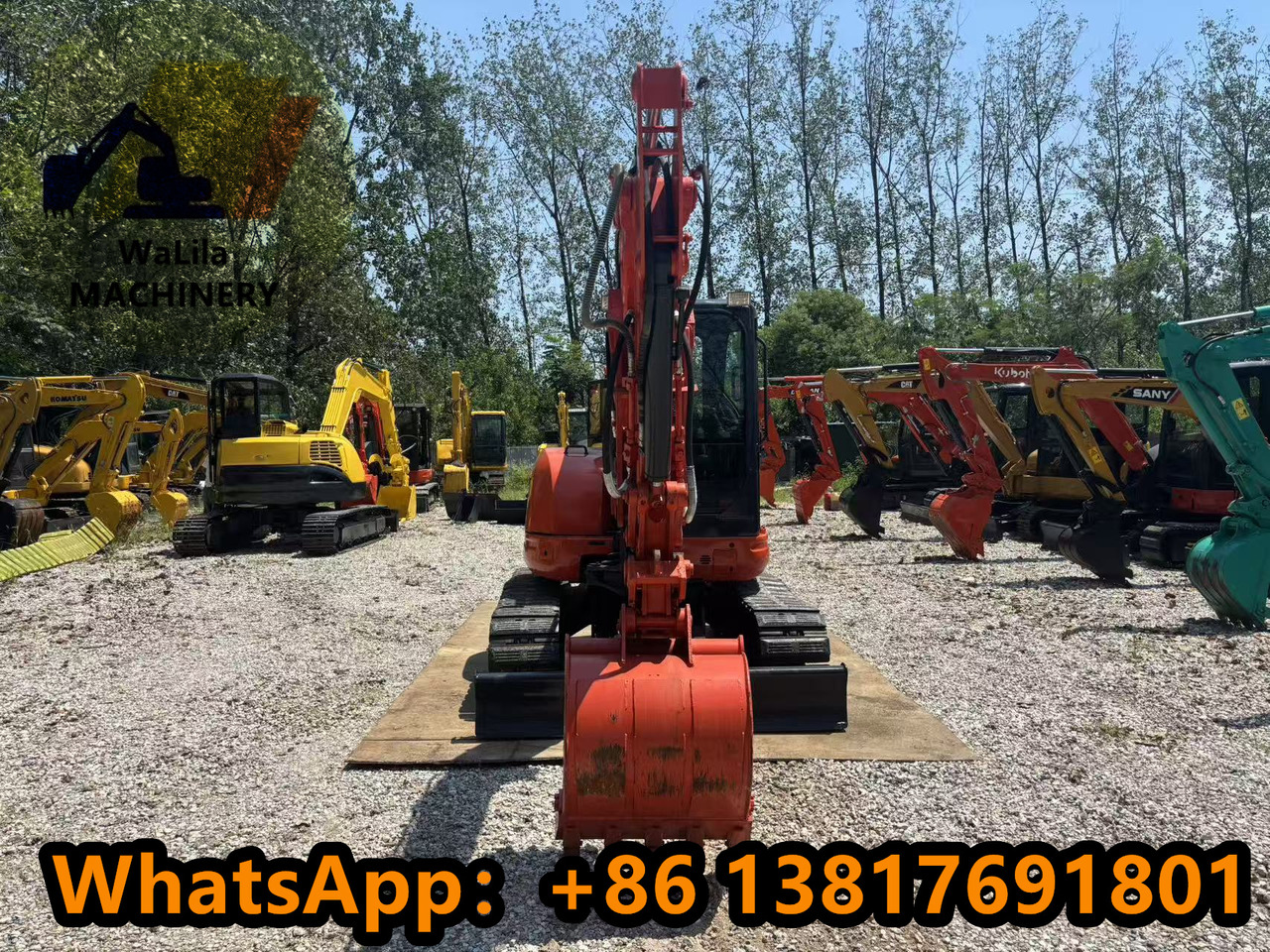 KUBOTA U55-4 - Minigrävmaskin: bild 3 KUBOTA U55-4 - Minigrävmaskin: bild 3