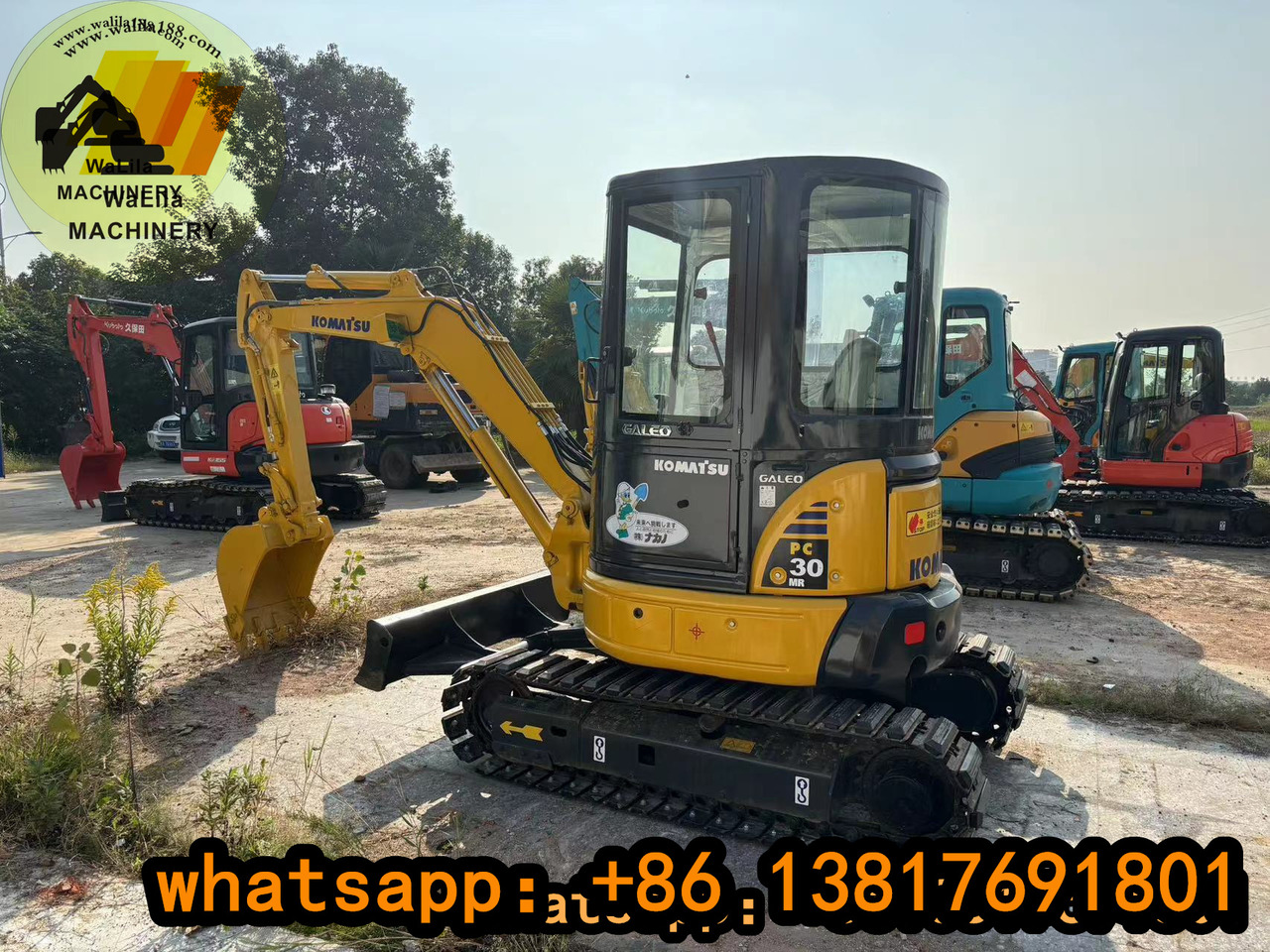 Komatsu PC 30 MR-3 Komatsu 30, Komatsu 35-3 - Minigrävmaskin: bild 3 Komatsu PC 30 MR-3 Komatsu 30, Komatsu 35-3 - Minigrävmaskin: bild 3