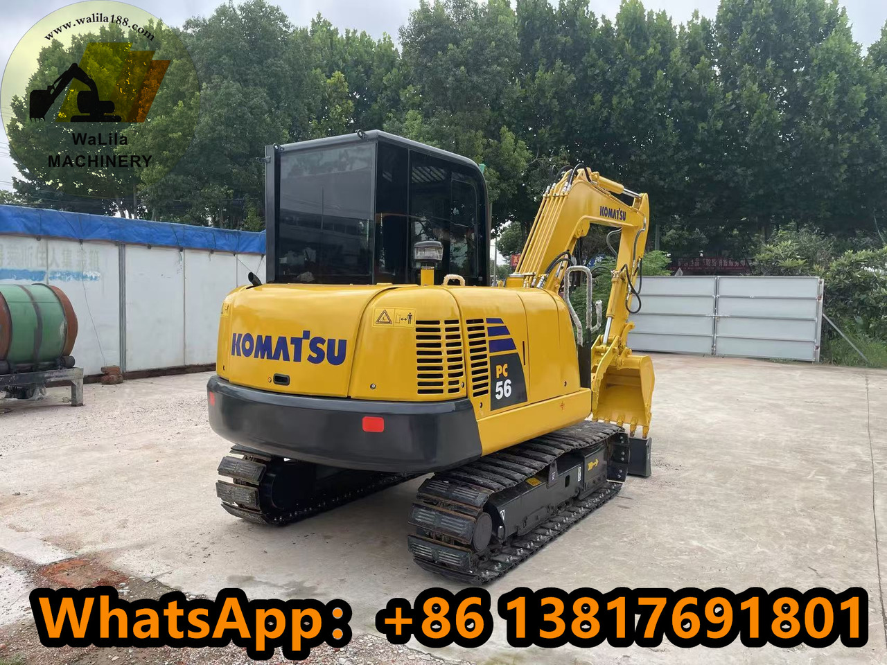 Komatsu PC 56-7 PC56-7 - Minigrävmaskin: bild 2 Komatsu PC 56-7 PC56-7 - Minigrävmaskin: bild 2