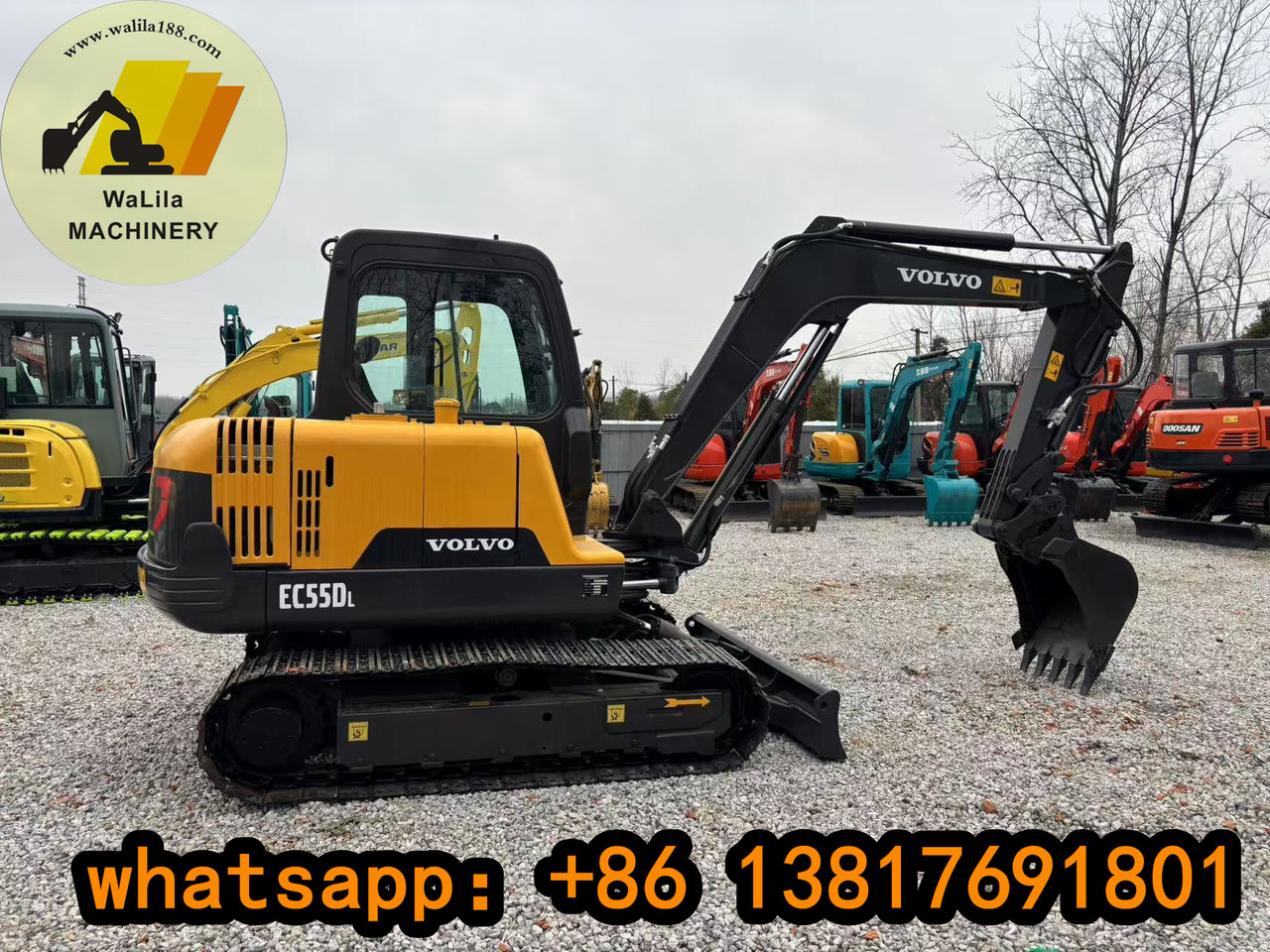 Volvo EC55D - Minigrävmaskin: bild 1 Volvo EC55D - Minigrävmaskin: bild 1