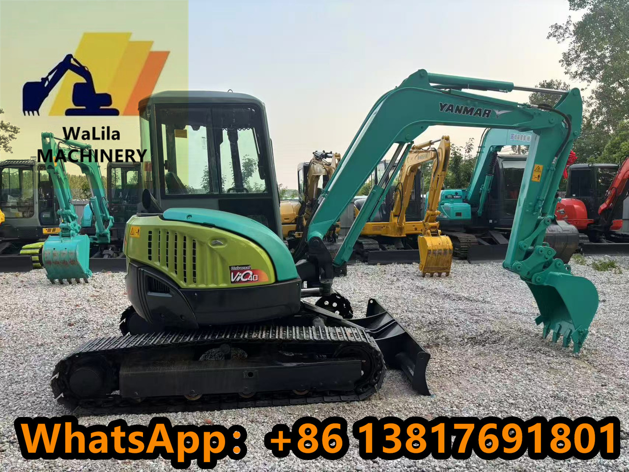 YANMAR VIO40 - Minigrävmaskin: bild 1 YANMAR VIO40 - Minigrävmaskin: bild 1