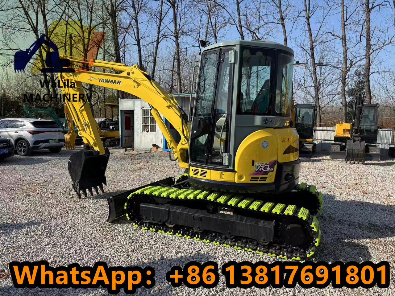 Yanmar Vio 55 Vio55 - Minigrävmaskin: bild 1 Yanmar Vio 55 Vio55 - Minigrävmaskin: bild 1