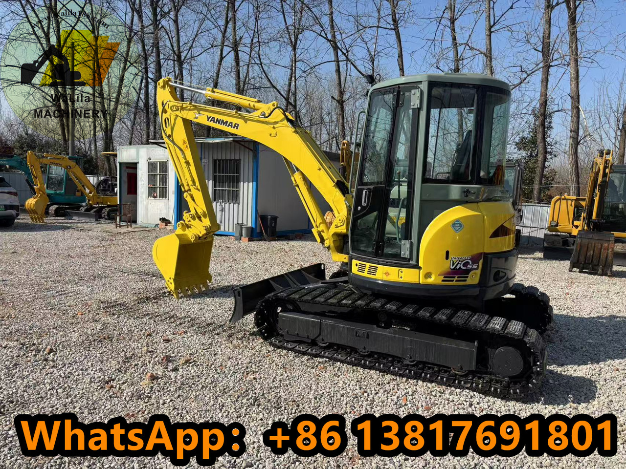 Yanmar Vio 55 Vio55 - Minigrävmaskin: bild 1 Yanmar Vio 55 Vio55 - Minigrävmaskin: bild 1