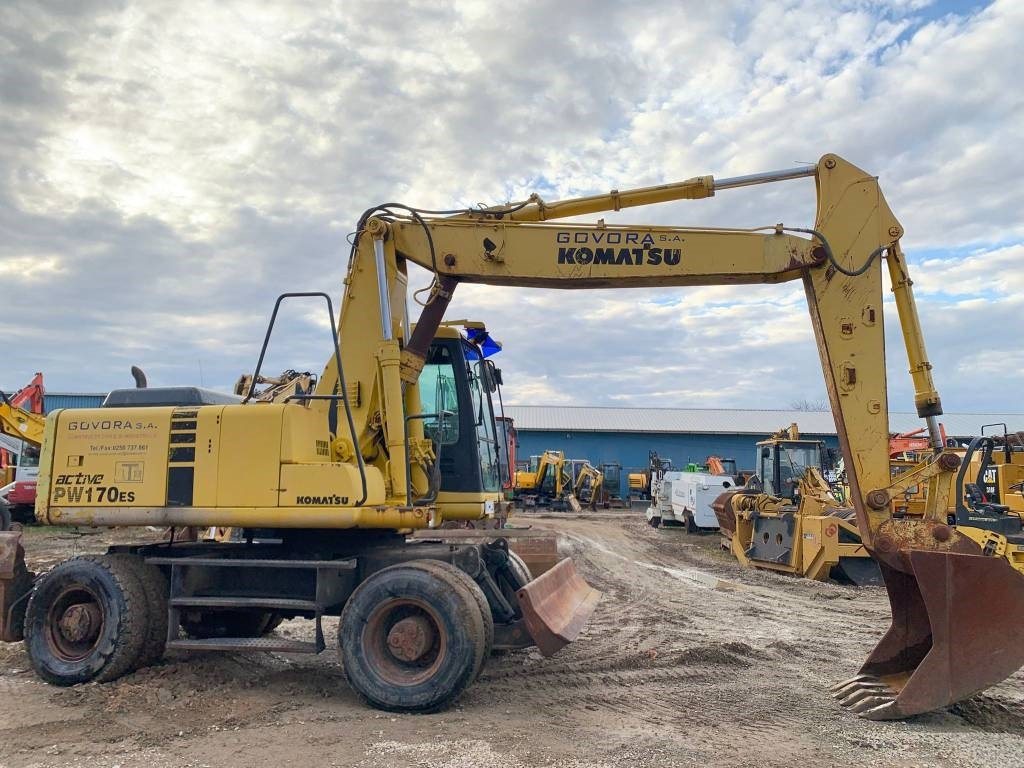 Komatsu PW 170 ES - Grävmaskin på däck: bild 5 Komatsu PW 170 ES - Grävmaskin på däck: bild 5