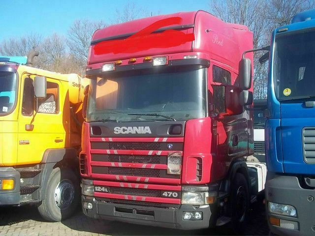 Scania 124-470 Topline Retader Kipperhydraulik - Dragbil: bild 1 Scania 124-470 Topline Retader Kipperhydraulik - Dragbil: bild 1