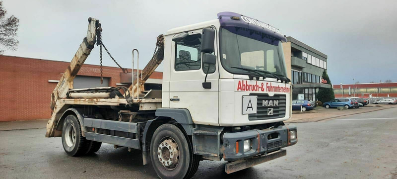 MAN ME 18.250PS Absetzkipper Meiller/Aufbau /Tele - Liftdumper lastbil: bild 1 MAN ME 18.250PS Absetzkipper Meiller/Aufbau /Tele - Liftdumper lastbil: bild 1