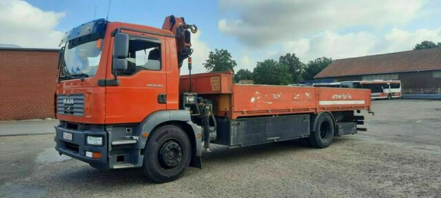MAN TG-M18.280PS Hiab 111B-2 mit Funk - Flakbil, Kranbil: bild 5 MAN TG-M18.280PS Hiab 111B-2 mit Funk - Flakbil, Kranbil: bild 5