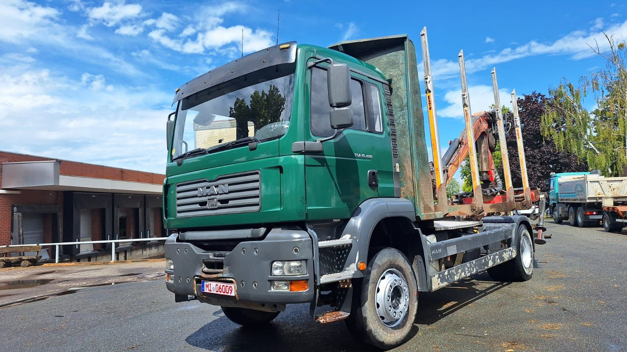 MAN TGA 18.480 Holz LKW - Timmerbil, Kranbil: bild 1 MAN TGA 18.480 Holz LKW - Timmerbil, Kranbil: bild 1