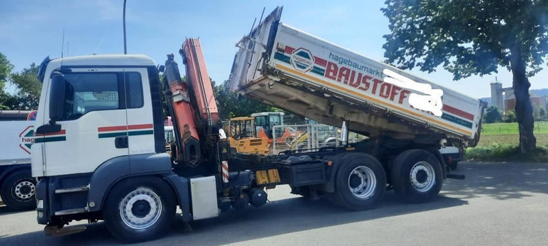 MAN TGS 26.400 Kipper Mit Kran/Funk - Flakbil, Kranbil: bild 3 MAN TGS 26.400 Kipper Mit Kran/Funk - Flakbil, Kranbil: bild 3