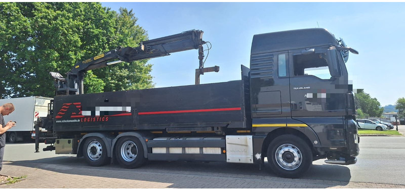 MAN TGX 26.440 6x2 LLW Pritsche mit Kran Palfinge - Flakbil, Kranbil: bild 3 MAN TGX 26.440 6x2 LLW Pritsche mit Kran Palfinge - Flakbil, Kranbil: bild 3