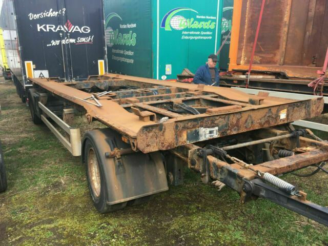 Meiller HKM Luftgefedert ABS BPW-Achsen - Containersläp/ Växelflaksläp: bild 1 Meiller HKM Luftgefedert ABS BPW-Achsen - Containersläp/ Växelflaksläp: bild 1