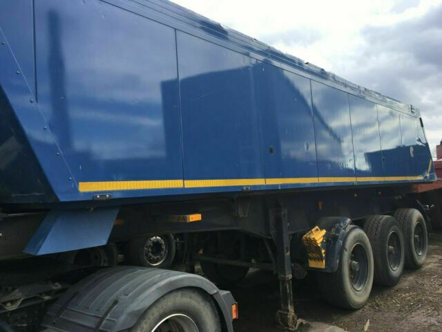 Meiller MHKS41/3-S Mulde Thermo/Is26 Kubiko orgi - Tippbil semitrailer: bild 1 Meiller MHKS41/3-S Mulde Thermo/Is26 Kubiko orgi - Tippbil semitrailer: bild 1