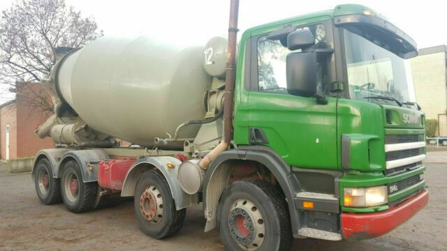 Scania 124-380PS 8x4 9-Qubik Stetter Euro:4 ZF-Schalte - Betongbil: bild 1 Scania 124-380PS 8x4 9-Qubik Stetter Euro:4 ZF-Schalte - Betongbil: bild 1