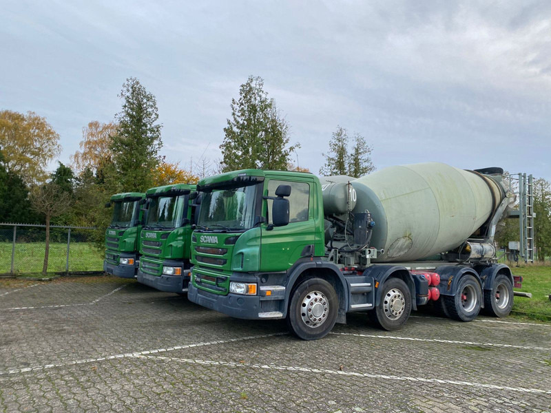 Scania 2x P360 Betonmischer 8x4 Blatt/Blatt E6 2 stück - Betongbil: bild 4 Scania 2x P360 Betonmischer 8x4 Blatt/Blatt E6 2 stück - Betongbil: bild 4
