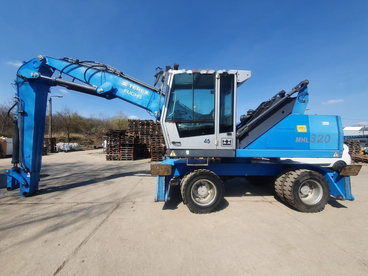 Fuchs MHL 320 D MZS - Materialhanterare: bild 1 Fuchs MHL 320 D MZS - Materialhanterare: bild 1