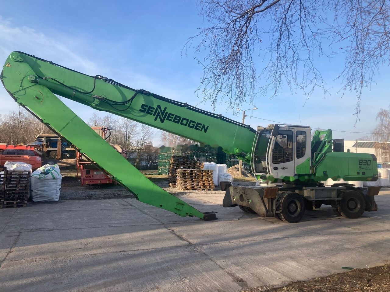 Sennebogen 830 M - Materialhanterare: bild 2 Sennebogen 830 M - Materialhanterare: bild 2