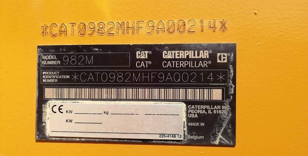 CAT 982 M - Hjullastare: bild 4 CAT 982 M - Hjullastare: bild 4