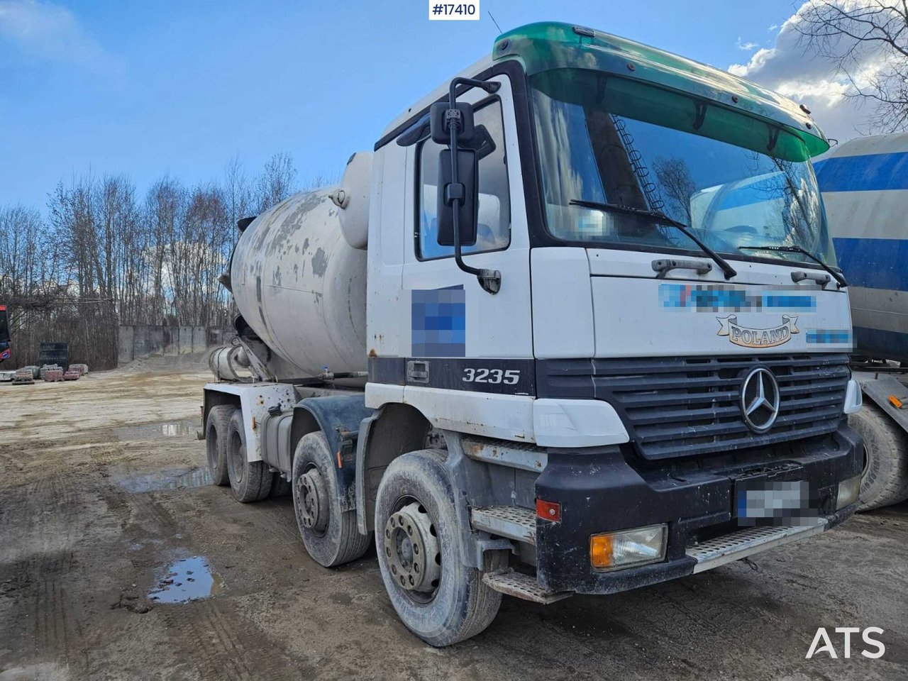 1999 Mercedes Benz 3235 concrete mixer Stetter - Betongbil: bild 1 1999 Mercedes Benz 3235 concrete mixer Stetter - Betongbil: bild 1