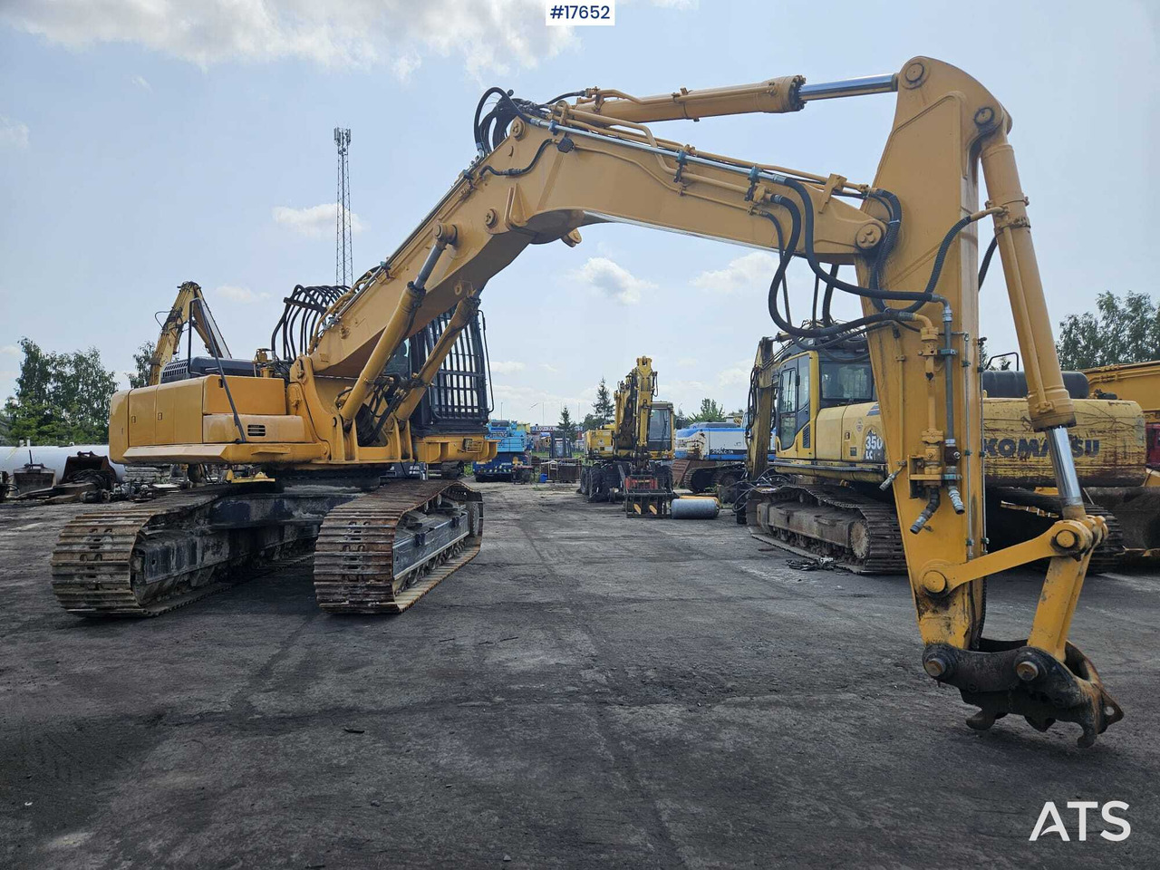 2001 Komatsu 380 - Bandgrävare: bild 2 2001 Komatsu 380 - Bandgrävare: bild 2