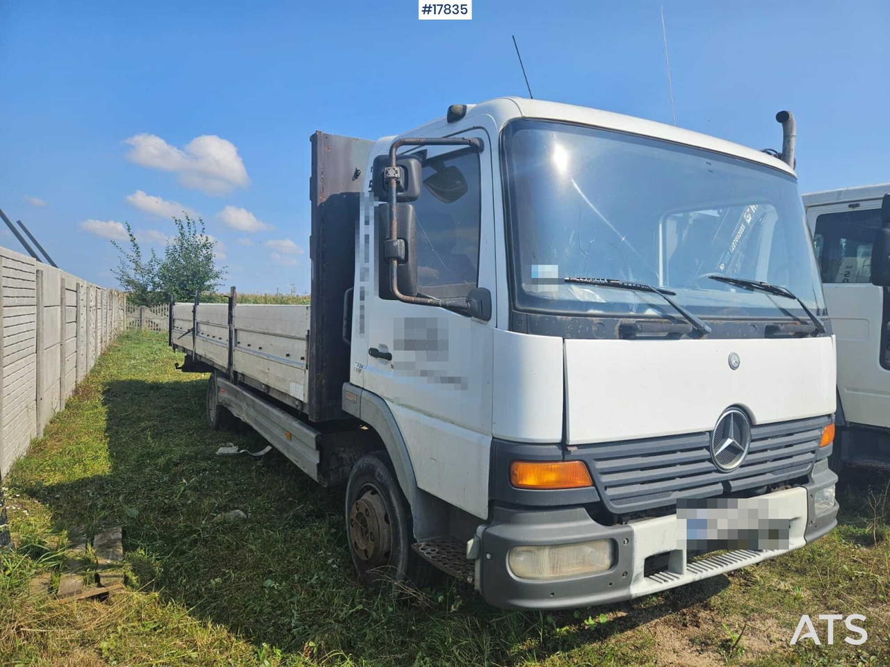 2003 Mercedes Atego 918 - Flakbil: bild 2 2003 Mercedes Atego 918 - Flakbil: bild 2