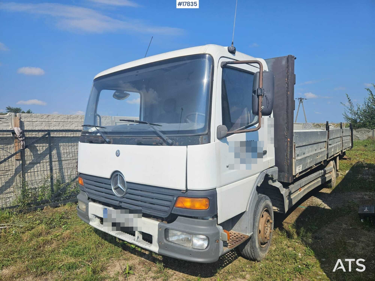 2003 Mercedes Atego 918 - Flakbil: bild 1 2003 Mercedes Atego 918 - Flakbil: bild 1