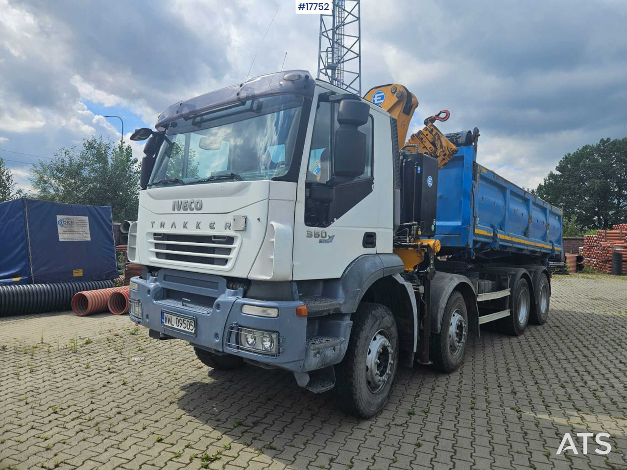 2007 Iveco Trakker +EFFER 210 3s - Kranbil, Tippbil lastbil: bild 1 2007 Iveco Trakker +EFFER 210 3s - Kranbil, Tippbil lastbil: bild 1