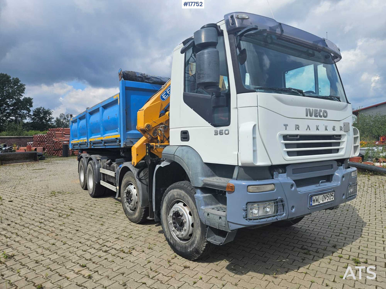 2007 Iveco Trakker +EFFER 210 3s - Kranbil, Tippbil lastbil: bild 4 2007 Iveco Trakker +EFFER 210 3s - Kranbil, Tippbil lastbil: bild 4