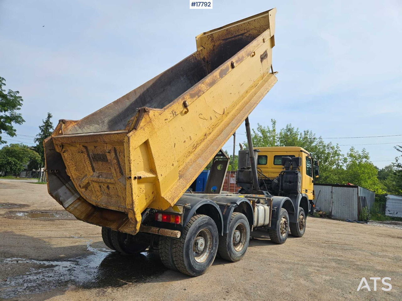 2008 Mercedes-Benz Actros 4141 - Tippbil lastbil: bild 3 2008 Mercedes-Benz Actros 4141 - Tippbil lastbil: bild 3