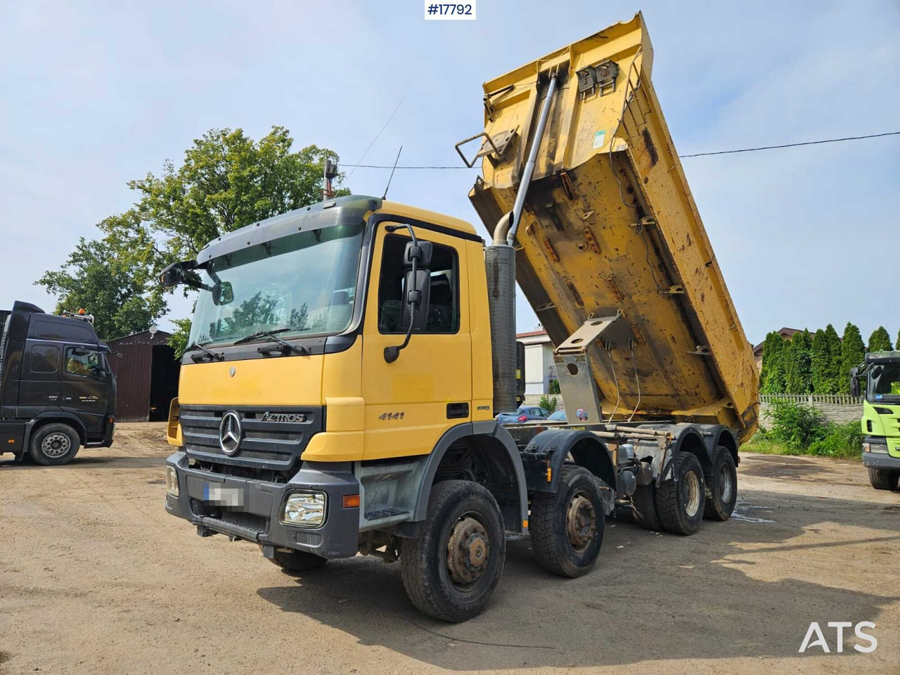2008 Mercedes-Benz Actros 4141 - Tippbil lastbil: bild 1 2008 Mercedes-Benz Actros 4141 - Tippbil lastbil: bild 1