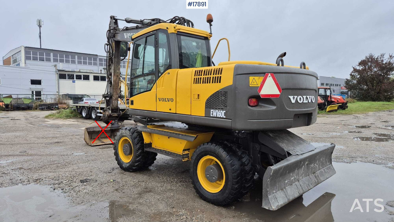 2009 Volvo EW 160C - Grävmaskin på däck: bild 5 2009 Volvo EW 160C - Grävmaskin på däck: bild 5