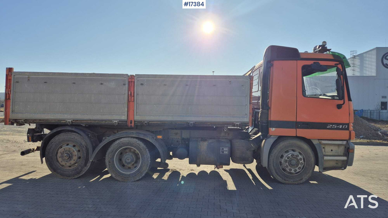 Three-axle tipper MERCEDES-BENZ ACTROS 2540 (1997) - Tippbil lastbil: bild 5 Three-axle tipper MERCEDES-BENZ ACTROS 2540 (1997) - Tippbil lastbil: bild 5