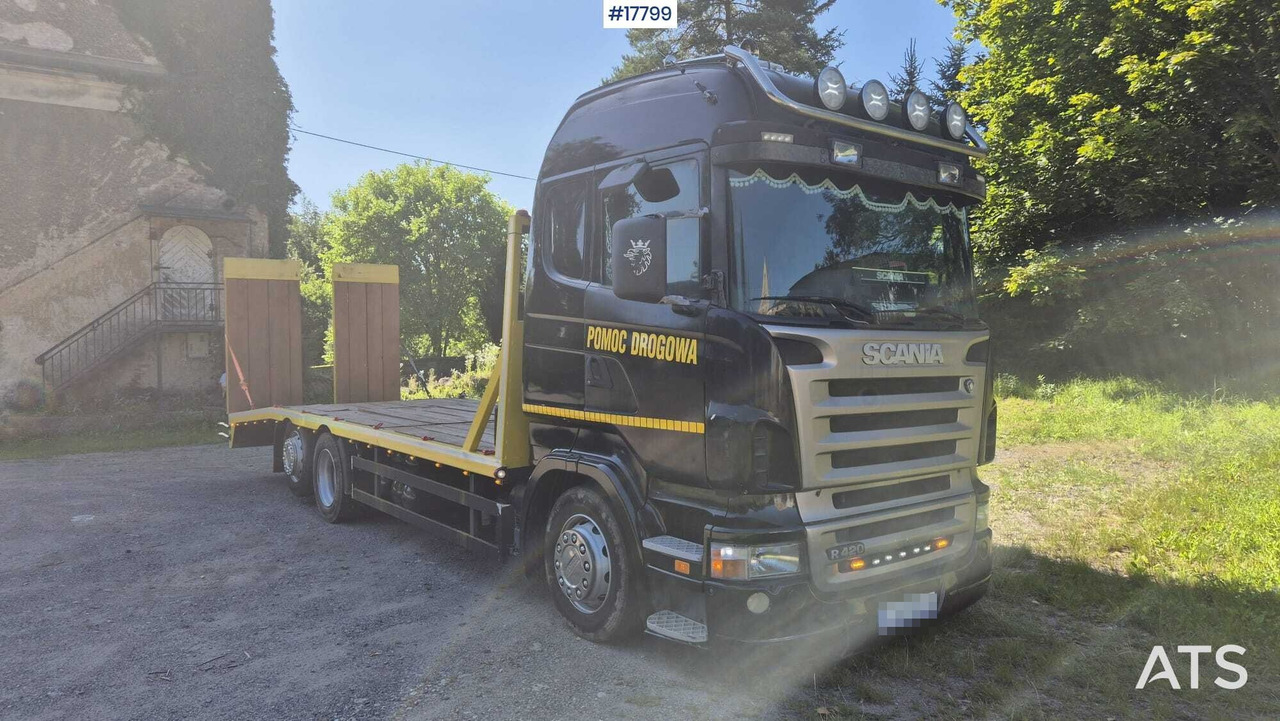 Tow truck / Roadside assistance SCANIA 6x2 R420 (2005) - Bärgningsbil: bild 1 Tow truck / Roadside assistance SCANIA 6x2 R420 (2005) - Bärgningsbil: bild 1