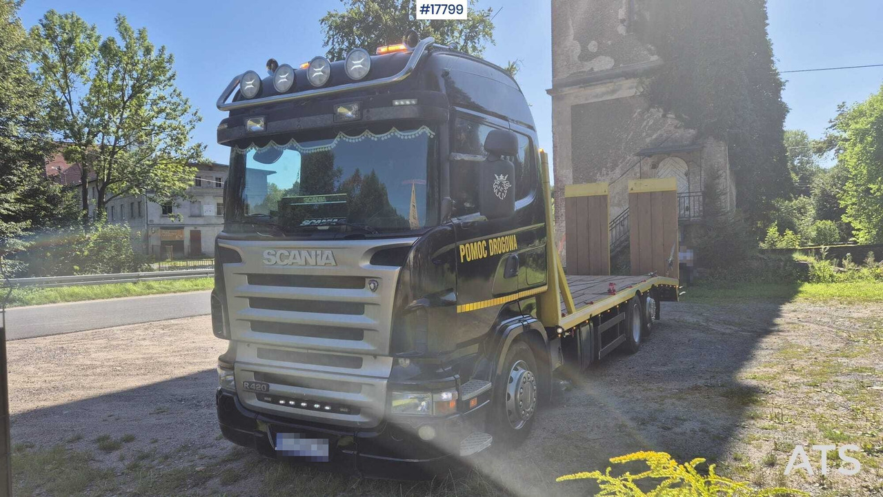 Tow truck / Roadside assistance SCANIA 6x2 R420 (2005) - Bärgningsbil: bild 5 Tow truck / Roadside assistance SCANIA 6x2 R420 (2005) - Bärgningsbil: bild 5