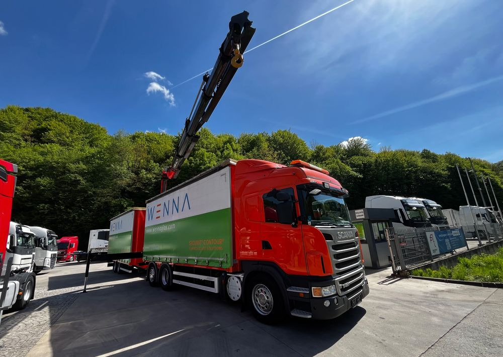 Scania G420 // Tandem // HDS Palfinger 18002 EH // Przyczepa // Oś skrętna podnoszona // Video !!! - Kapellbil, Kapellsläp: bild 2 Scania G420 // Tandem // HDS Palfinger 18002 EH // Przyczepa // Oś skrętna podnoszona // Video !!! - Kapellbil, Kapellsläp: bild 2