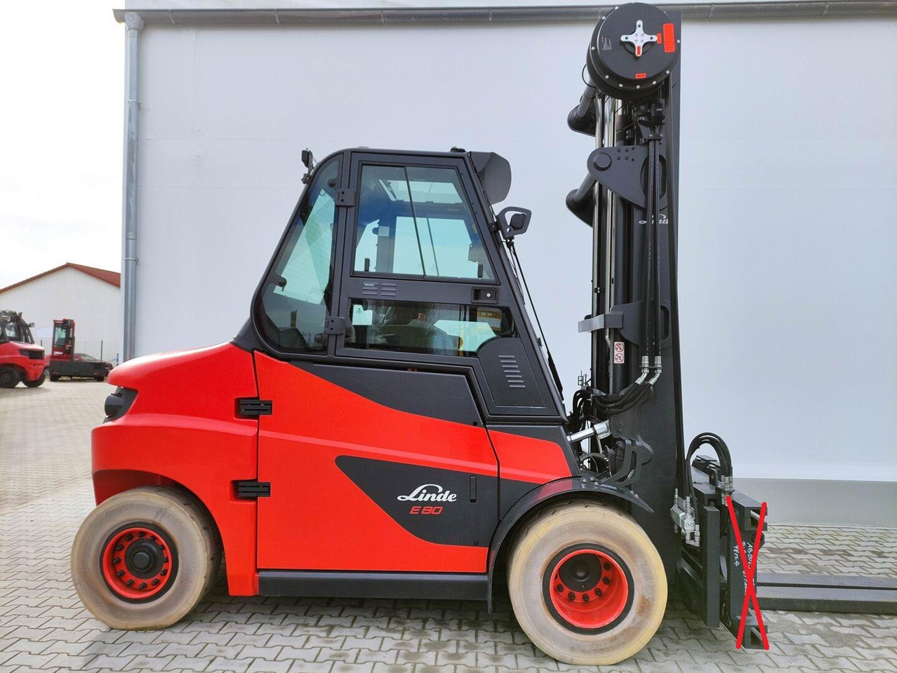 Linde E80-01/900 - Eltruck: bild 2 Linde E80-01/900 - Eltruck: bild 2